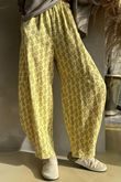 Indira Classic Barrel Pant Soft Ochre & Deep Ochre